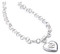 Harley-Davidson Women's 16 in. Paved Crystal Bar & Shield Heart Toggle Necklace - No Hassle Returns at Wisconsin Harley