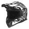 LS2 Helmets Gate II Electra Motocross Motorcycle Helmet, Matte Black/Gray - Wisconsin Harley-Davidson