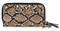Harley-Davidson Women's Python Print B&S Logo RFID Zip Around Wristlet, Brown - No Hassle Returns at Wisconsin Harley