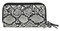 Harley-Davidson Women's Python Print B&S Logo RFID Zip Around Wristlet, Black - No Hassle Returns at Wisconsin Harley
