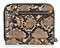 Harley-Davidson Women's Python Print B&S Logo RFID Zip Around Wallet, Brown - No Hassle Returns at Wisconsin Harley