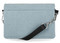 Harley-Davidson Women's Faded Denim Canvas Flap Pocket Crossbody Purse, Blue - No Hassle Returns at Wisconsin Harley