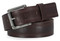 Harley-Davidson Men's Knife Slice Stitch Edge Genuine Leather Belt, Brown - Wisconsin Harley-Davidson
