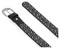Harley-Davidson Women's Horseshoe Shiny Studded Genuine Leather Belt, Black - No Hassle Returns at Wisconsin Harley