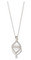 Harley-Davidson Women's 16 in Bar & Shield Double Twist Crystal Pendant Necklace - Wisconsin Harley-Davidson