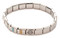 Harley-Davidson Women's Colorful HD Script Square Charm Stretch Bracelet, Silver - Wisconsin Harley-Davidson