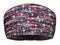 That's A Wrap Women's Serape Blinged Knotty Band Headwrap, Red/Blue - Wisconsin Harley-Davidson