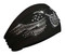 That's A Wrap Women's United We Ride Embellished Knotty Band Headwrap, Black - Wisconsin Harley-Davidson