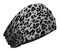 That's A Wrap Women's Leopard Print Pattern Knotty Band Headwrap, Black/Gray - Wisconsin Harley-Davidson
