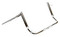 Factory 47 Assault 12 inch Chrome Meathook Handlebar, Street Glide/Electra Glide - Wisconsin Harley-Davidson