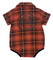 Harley-Davidson Free Shipping - Harley-Davidson Baby Boys' B&S Yarn Dyed Infant Plaid Creeper, Orange/Black - Free Shipping on many products plus Orders Over $99
