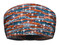 That's A Wrap Women's Serape Blinged Knotty Band Headwrap, Orange/Denim - Wisconsin Harley-Davidson