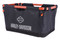 Harley-Davidson Nomad Bar & Shield Collapsible Large Gear Basket, Black/Orange - Wisconsin Harley-Davidson