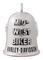 Harley-Davidson Mid-West Biker USA Bar & Shield Logo Ride Bell, Silver Finish - Wisconsin Harley-Davidson