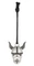 Harley-Davidson Two-Tone Viking Helmet Skull Ride Bell, Brass Silver Finish - Largest Selection of Harley-Davidson Products