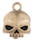 Harley-Davidson 3D Willie G Skull Bar & Shield Logo Ride Bell, Gold Tone Plating - Wisconsin Harley-Davidson