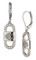 Harley-Davidson Free Shipping - Harley-Davidson Women's Paperclip Bar & Shield Crystal Drop Earrings, Silver - Free Shipping on many products plus Orders Over $99