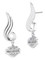 Harley-Davidson Free Shipping - Harley-Davidson Women's Script Bar & Shield Logo Swoop Drop Earrings, Silver - Free Shipping on many products plus Orders Over $99