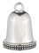 Harley-Davidson Free Shipping - Harley-Davidson Bar & Shield Studded Boarder Ride Bell, Silver Plated Finish - Free Shipping on many products plus Orders Over $99