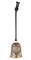 Harley-Davidson Water Texture w/ Shell Brass Gold Tone Plated Ride Bell - No Hassle Returns at Wisconsin Harley