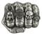 Harley-Davidson Men's H-D Logo Knuckle Belt Buckle, Silver Nickel Finish - Wisconsin Harley-Davidson