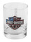 Harley-Davidson Americana Double Old-Fashioned Two-Sided Logo Glass, 14 oz. - Wisconsin Harley-Davidson