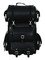 UNIK PVC 2 Piece Motorcycle Luggage Touring Bag, Solid Black w/ Silver Hardware - Wisconsin Harley-Davidson