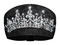 That's A Wrap Women's Rhinestone Tiara Performance Knotty Band Headwrap, Black - Wisconsin Harley-Davidson