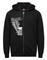 Harley-Davidson Men's Hardcore Eagle Zip-Up Hoodie Sweatshirt, Black - Wisconsin Harley-Davidson