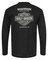 Harley-Davidson Free Shipping - Harley-Davidson Men's Distressed Slash Long Sleeve Cotton Shirt, Solid Black - Free Shipping on many products plus Orders Over $99