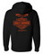 Harley-Davidson Free Shipping - Harley-Davidson Men's Orbit Bar & Shield Logo Zip-Up Hoodie Sweatshirt, Black - Free Shipping on many products plus Orders Over $99