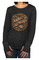 Harley-Davidson Women's Mystical Metallic Long Sleeve Shirt w/ Thumbholes, Black - Wisconsin Harley-Davidson