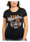 Harley-Davidson Women's Retro Style Crew Neck Short Sleeve Poly-Blend Tee, Black - Wisconsin Harley-Davidson