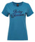 Harley-Davidson Women's Atmosphere Short Sleeve Scoop Neck Curved Hem Tee, Teal - Wisconsin Harley-Davidson