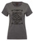 Harley-Davidson Women's Labyrinth Foil Curved Hem Short Sleeve Tee, Charcoal - Wisconsin Harley-Davidson