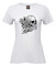 Harley-Davidson Women's Reverence Curved Hem Short Sleeve Tee, Heather White - Wisconsin Harley-Davidson