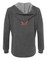 Harley-Davidson Free Shipping - Harley-Davidson Women's Wild Raw-Edge Curved Hem Pullover Hoodie, Gray - Free Shipping on many products plus Orders Over $99