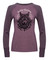 Harley-Davidson Women's Serenity Long Sleeve Raglan Tee, Vintage Purple - Wisconsin Harley-Davidson