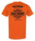 Harley-Davidson Free Shipping - Harley-Davidson Men's Straight Up Short Sleeve Crew-Neck T-Shirt, Orange - Free Shipping on many products plus Orders Over $99