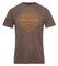Harley-Davidson Men's Carved Short Sleeve Poly-Blend Tee, Heather Brown - Wisconsin Harley-Davidson