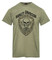 Harley-Davidson Men's Brigade Short Sleeve Poly-Blend Tee, Military Green - Wisconsin Harley-Davidson