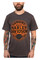Harley-Davidson Men's Overture Short Sleeve Poly-Blend T-Shirt, Heather Brown - Wisconsin Harley-Davidson