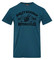 Harley-Davidson Men's Bones Short Sleeve Poly-Blend Tee, Heather Midnight Blue - Wisconsin Harley-Davidson