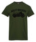 Harley-Davidson Men's World Class Short Sleeve Crew-Neck T-Shirt, Forest Green - Wisconsin Harley-Davidson