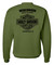 Harley-Davidson Free Shipping - Harley-Davidson Mens Deception Willie G Skull Crew-Neck Pullover, Military Green - Free Shipping on many products plus Orders Over $99