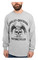 Harley-Davidson Men's Update Cotton-Blend Long Sleeve Shirt, Sports Gray - Wisconsin Harley-Davidson