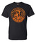 Harley-Davidson Men's Orange Skull Short Sleeve Crew-Neck Cotton T-Shirt, Black - Wisconsin Harley-Davidson