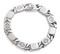 Harley-Davidson Men's Bar & Shield Flat Curb Link Stainless Steel Curb Bracelet - Wisconsin Harley-Davidson