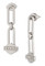 Harley-Davidson Free Shipping - Harley-Davidson Women's Pave Crystal Bar & Shield Link Drop Earrings, Silver - Free Shipping on many products plus Orders Over $99
