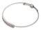 Harley-Davidson Free Shipping - Harley-Davidson Women's Oval H-D Script Crystal Bangle Bracelet, Silver - Free Shipping on many products plus Orders Over $99